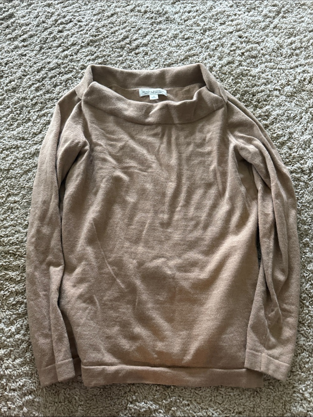 Banana Republic Tan Lightweight Sweater